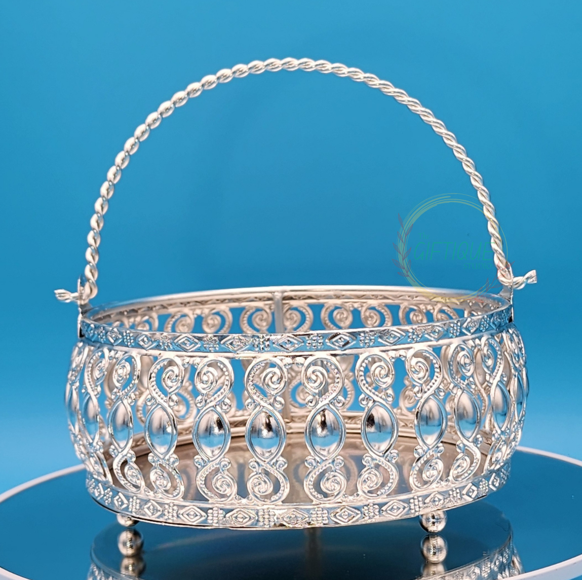 German Silver Basket