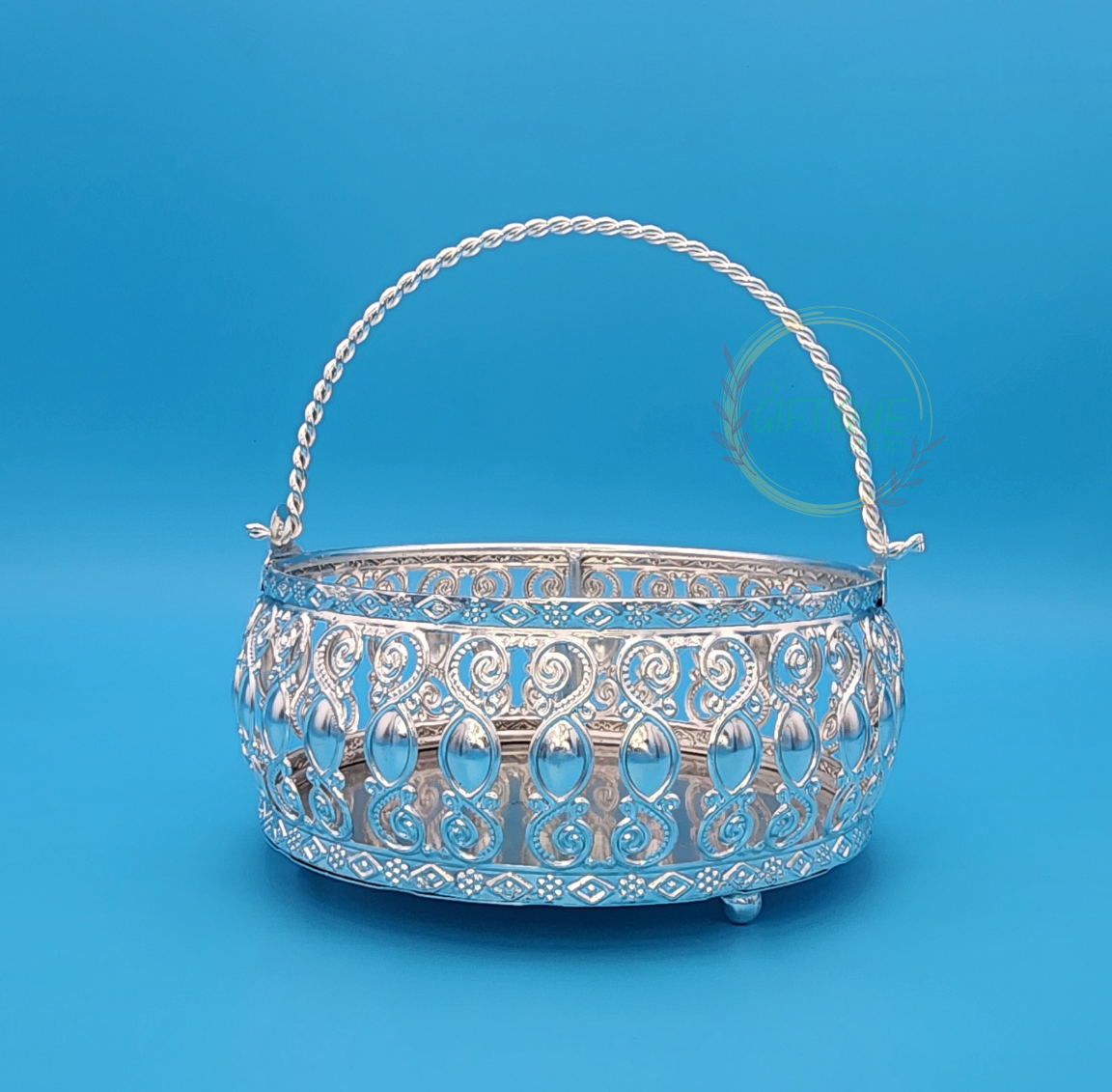 German Silver Basket