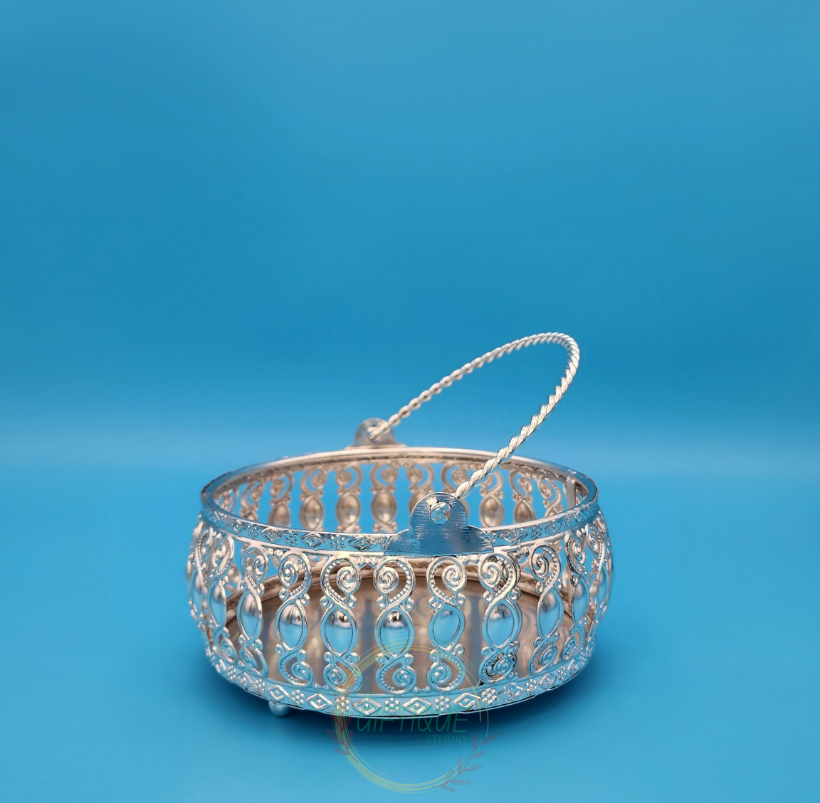 German Silver Basket