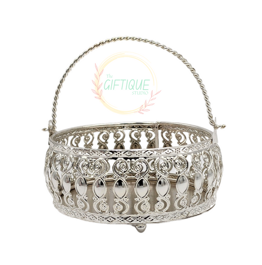 German Silver Basket