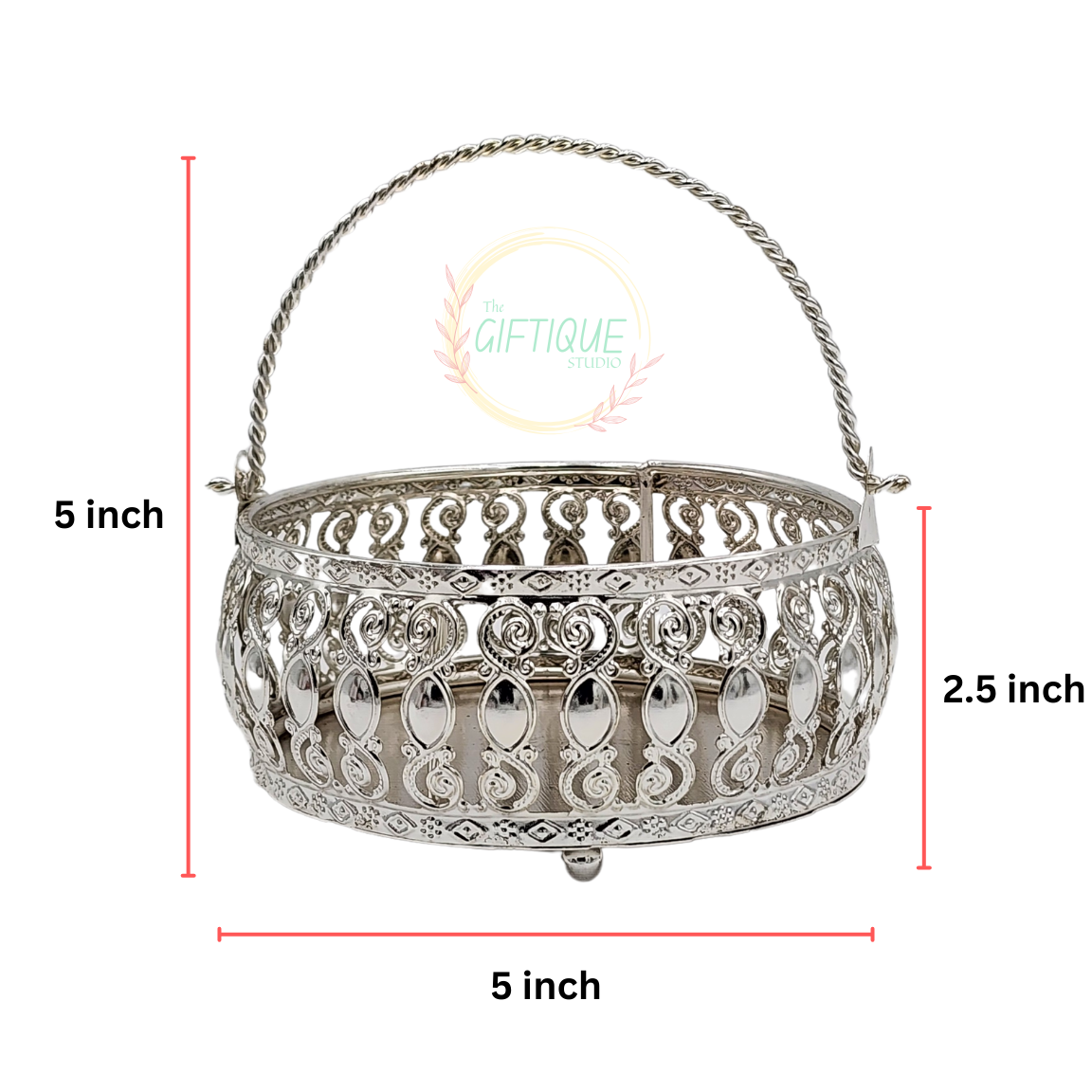 German Silver Basket