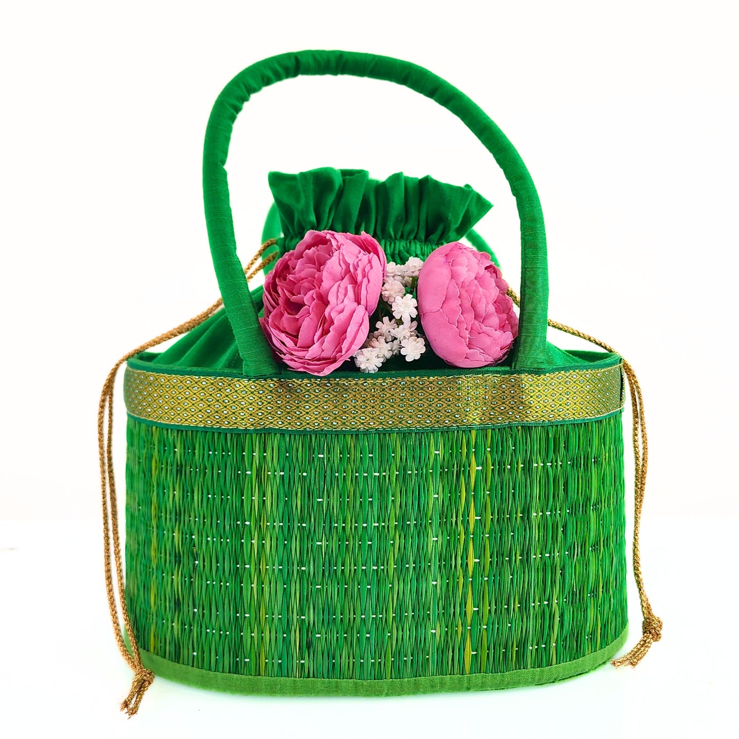 Kora Mat Potli Baskets