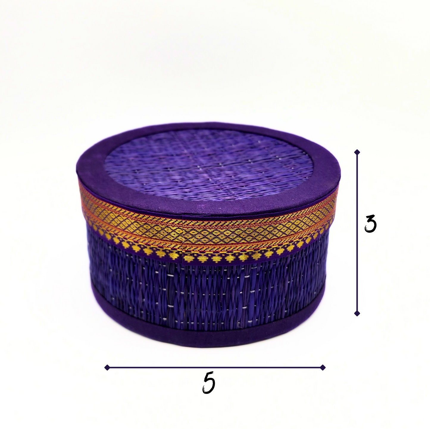 Kora Mat Box - Round