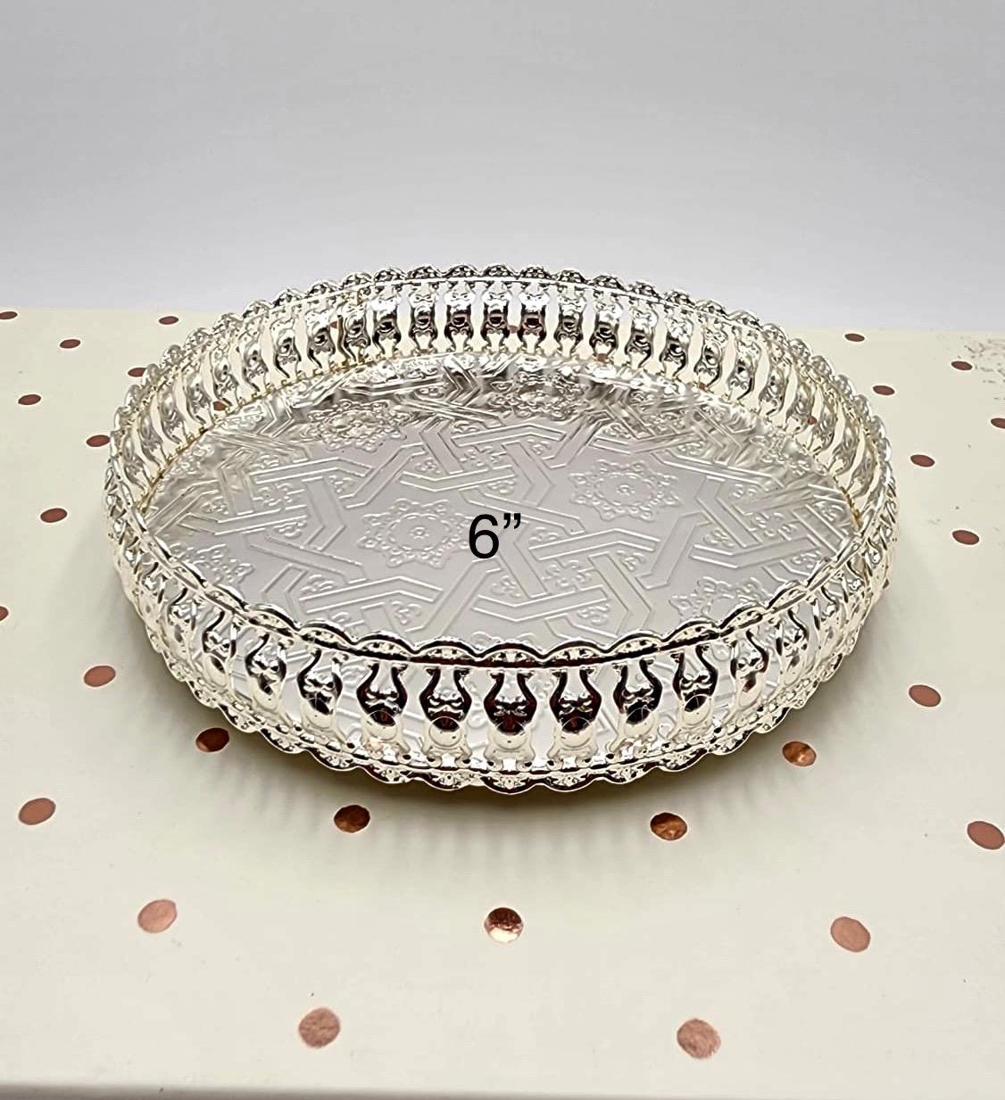 German Silver - Pooja Tray