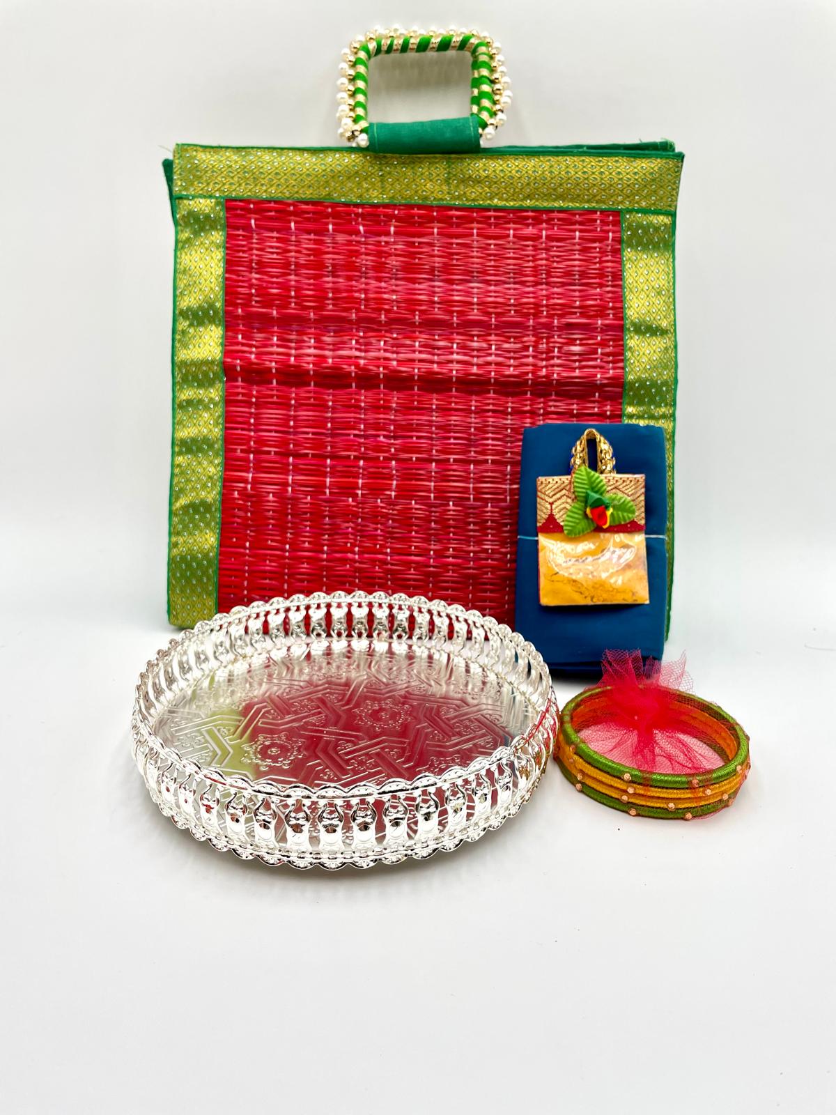 German Silver - Pooja Tray